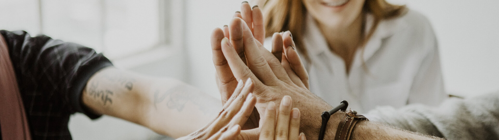 People in a support group